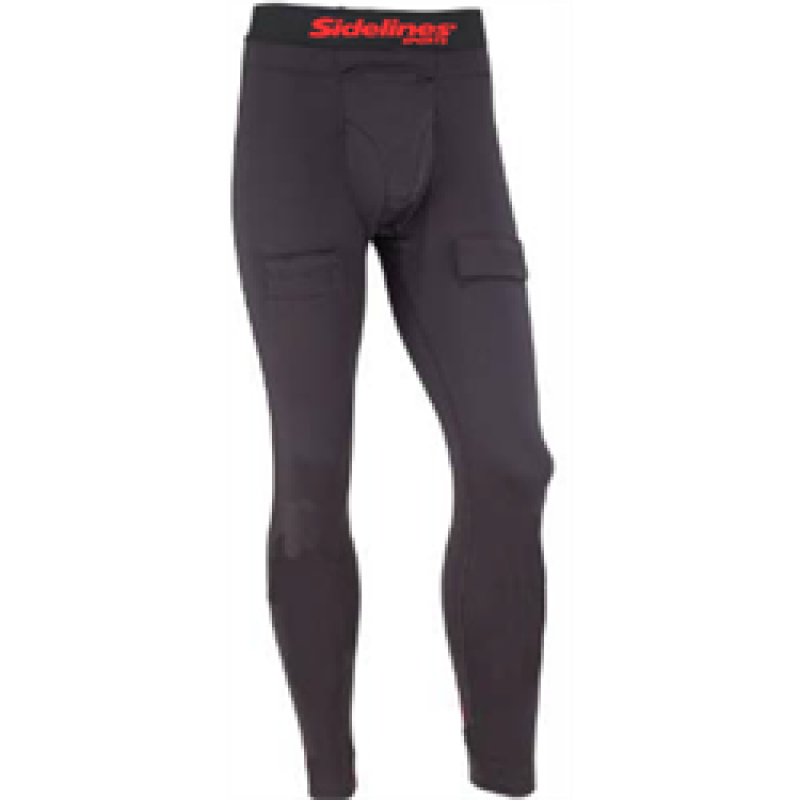 SIDELINES Adult Compression Underwear Pants with Jock,Ice Hockey,Roller Hockey
