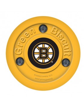 Green Biscuit Boston Bruins Off Ice Training Hockey Puck