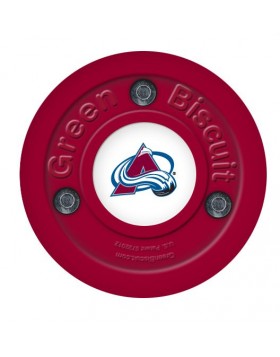 Green Biscuit Colorado Avalanche Off Ice Training Hockey Puck
