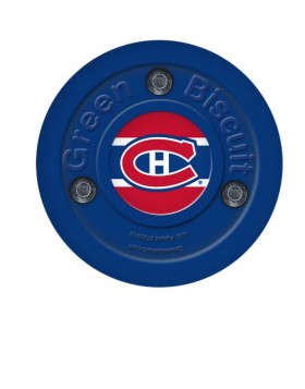 Green Biscuit Montreal Canadiens Off Ice Training Hockey Puck