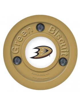 Green Biscuit Anaheim Ducks Off Ice Training Hockey Puck