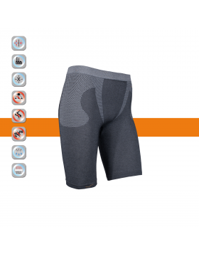 SIM LOC Orange Line Adult Thermo Shorts