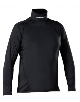 WINNWELL NG0300 Senior Long Sleeve Compression Shirt with Neck Guard